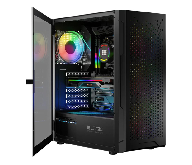 LOGIC CONCEPT LOGIC ARAMIS ARGB MIDI USB 3.0 Czarna AT-ARAMIS-10-0000000-0002 - 1172931 - zdjęcie 5